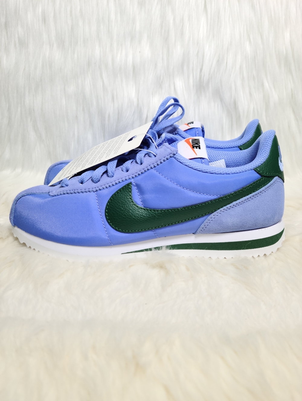 Nike Cortez Royal Pulse Fir Blue Women 7 NEW - Picture 4 of 7